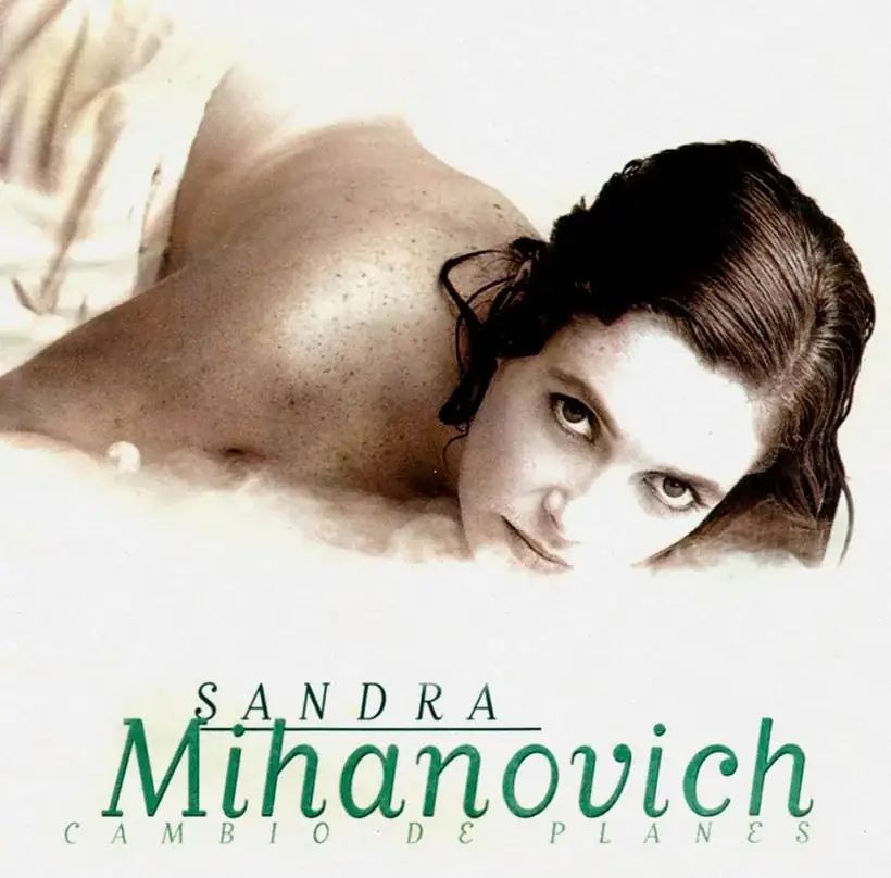 Portada del Album Sandra Mihanovich - Cambio de Planes, 1984