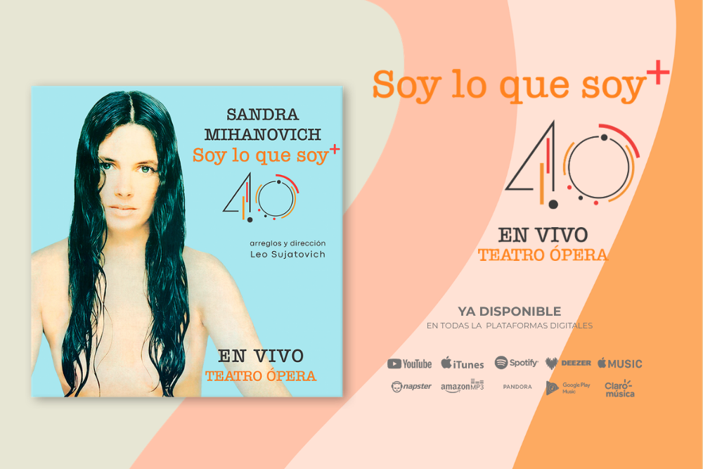 Sandra Mihanovich - Lanzamiento Soly lo que soy 40 en vivo